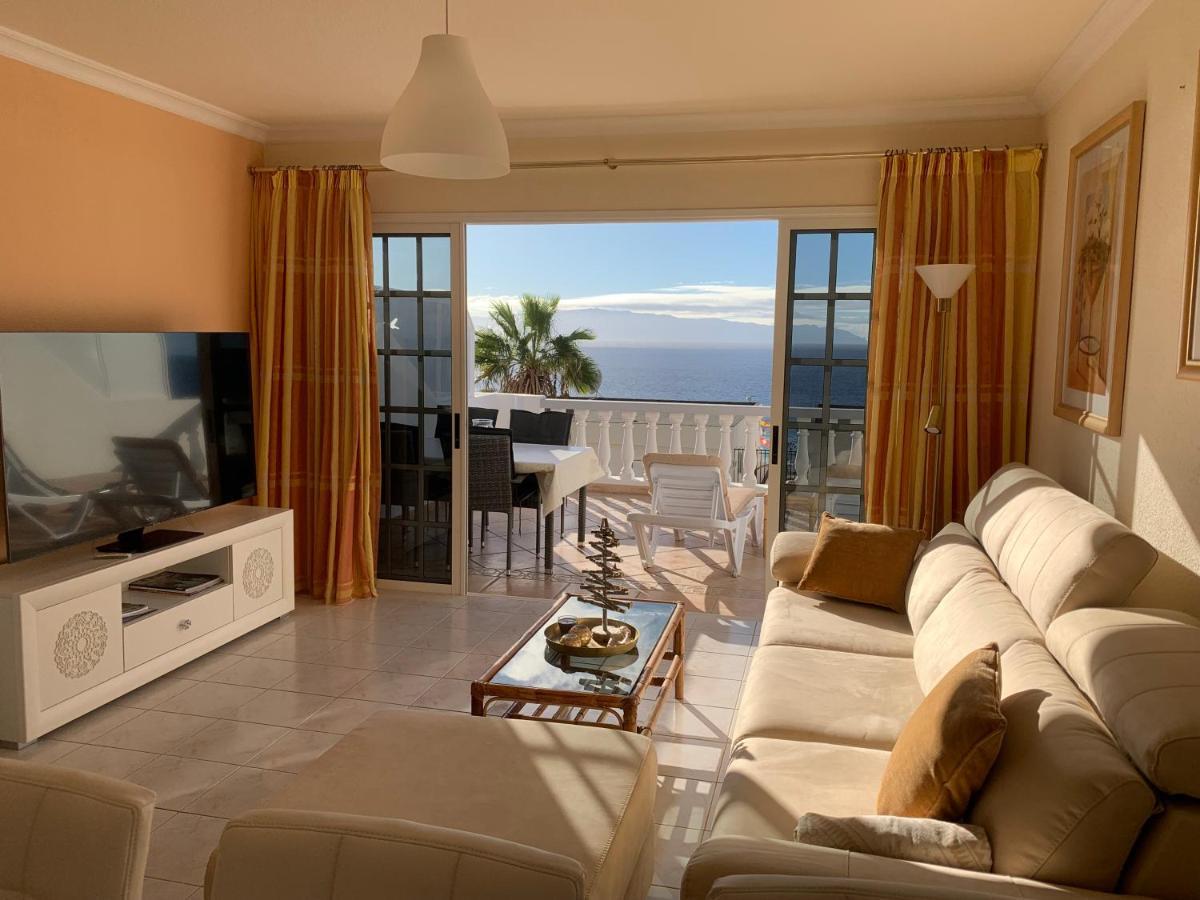 Ocean Pearl, Luxurioeses Haus, Meerblick, Grosse Sonnenterrasse, Teneriffa Sued, Los Gigantes, 600M Zum Strand, 200M Zum Ort, Ruhig Acantilado de los Gigantes ภายนอก รูปภาพ